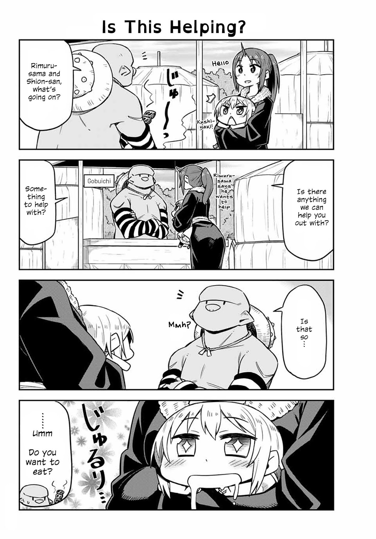 Tenchura! Tensei Shitara Slime Datta Ken Chapter 4 page 10 - Chapter 4: Helping Out, I Can Do It!