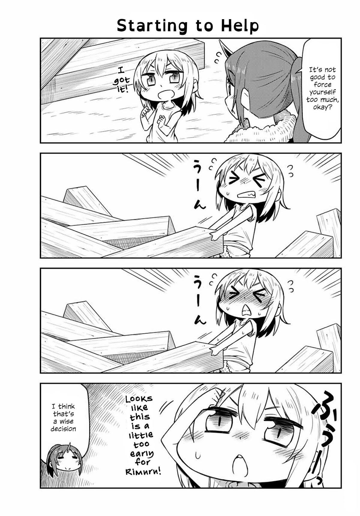 Tenchura! Tensei Shitara Slime Datta Ken Chapter 4 page 7 - Chapter 4: Helping Out, I Can Do It!