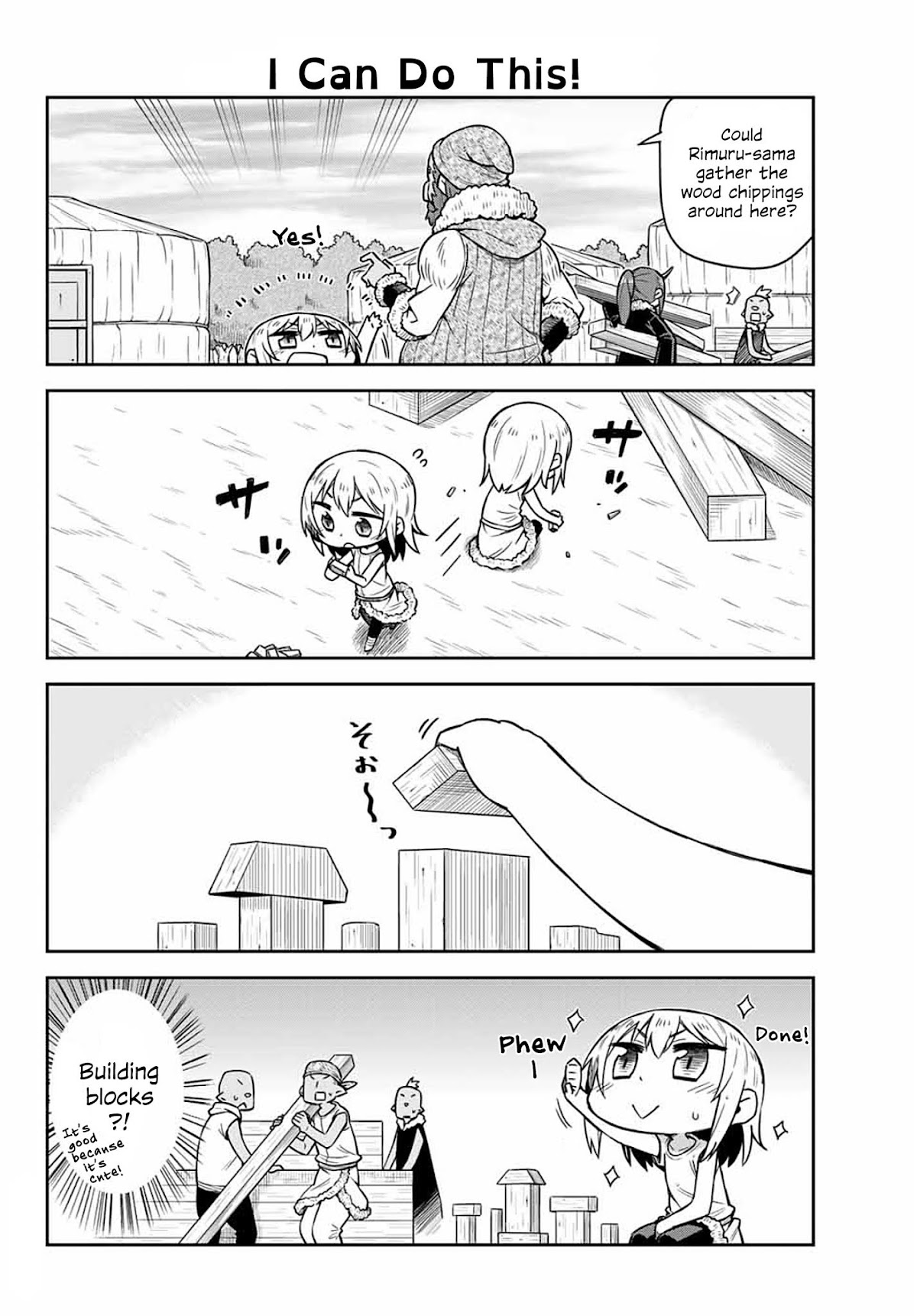Tenchura! Tensei Shitara Slime Datta Ken Chapter 4 page 8 - Chapter 4: Helping Out, I Can Do It!