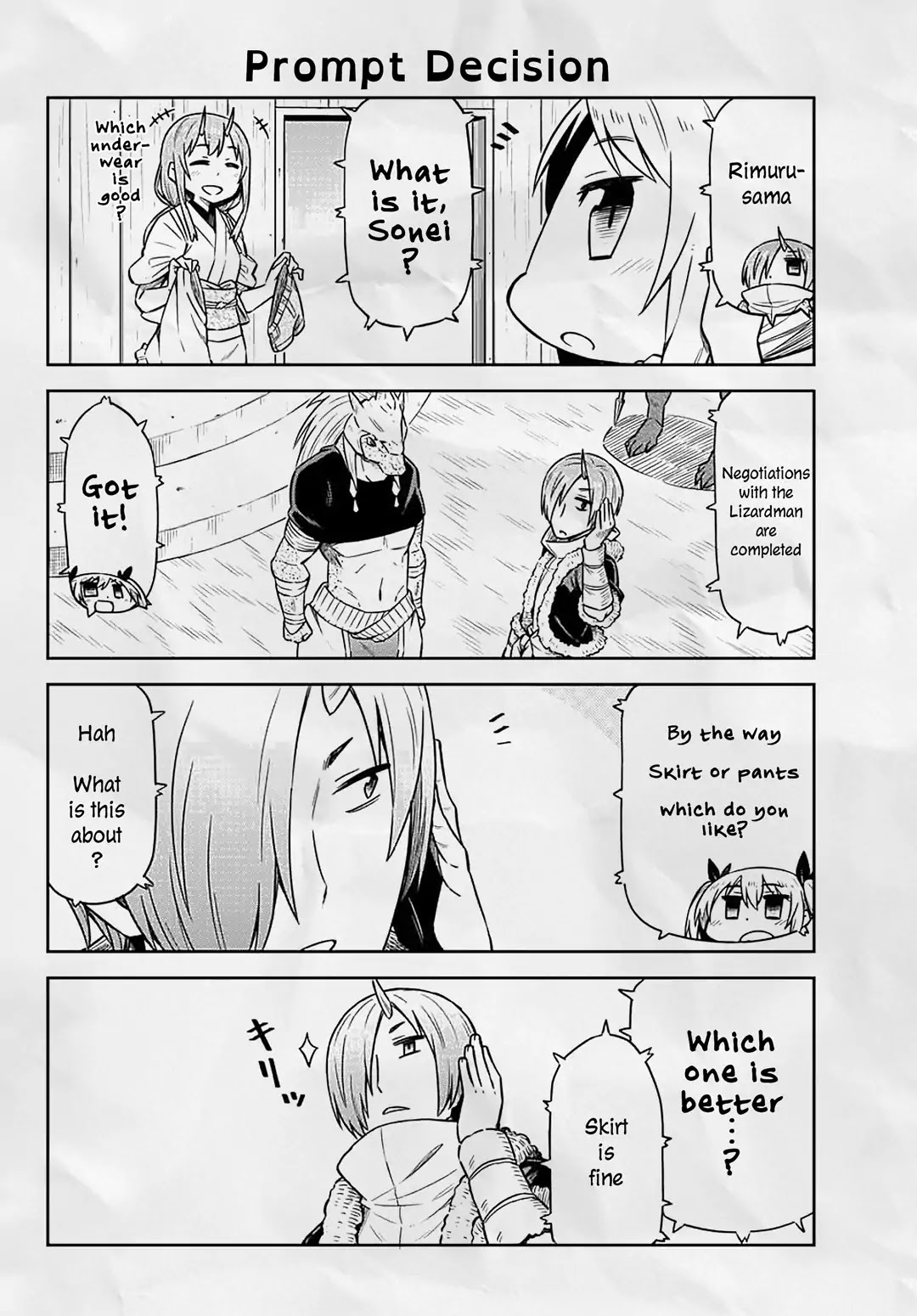 Tenchura! Tensei Shitara Slime Datta Ken Chapter 5 page 4 - Chapter 5: Cute is Justice