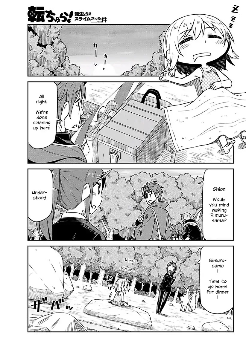Tenchura! Tensei Shitara Slime Datta Ken Chapter 7 page 15 - Chapter 7: Playing Together at the River!