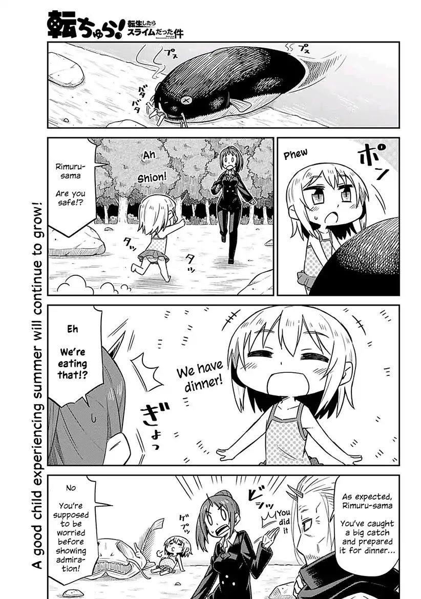 Tenchura! Tensei Shitara Slime Datta Ken Chapter 7 page 17 - Chapter 7: Playing Together at the River!