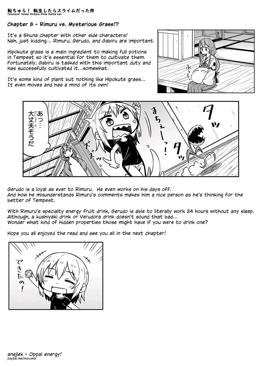 Tenchura! Tensei Shitara Slime Datta Ken Chapter 8 page 17 - Chapter 8: Capture, Dispense, Do Your Best!