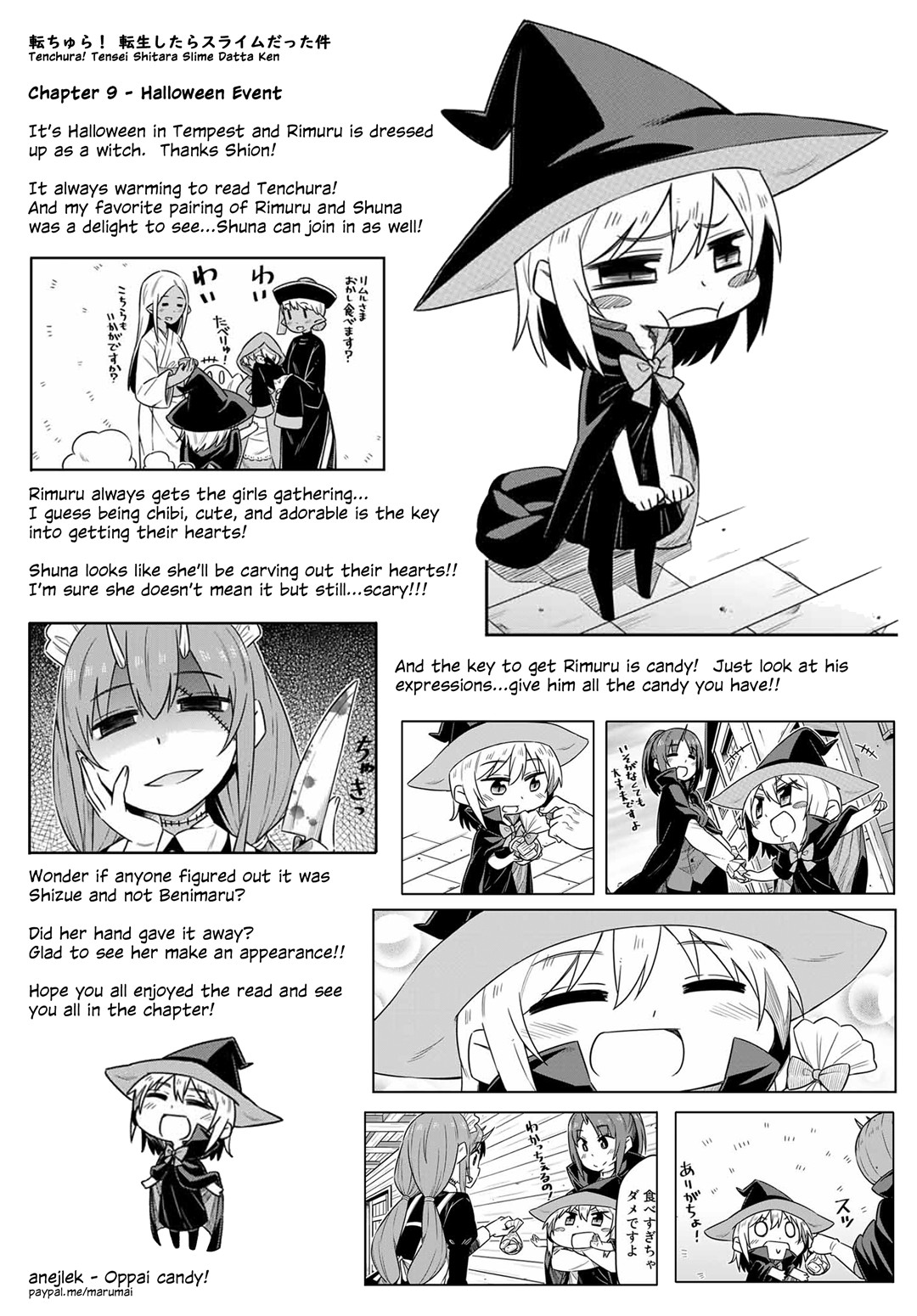 Tenchura! Tensei Shitara Slime Datta Ken Chapter 9 page 16 - Chapter 9: Halloween Event