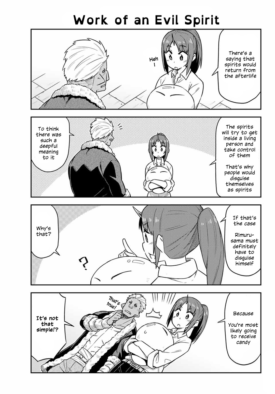 Tenchura! Tensei Shitara Slime Datta Ken Chapter 9 page 3 - Chapter 9: Halloween Event