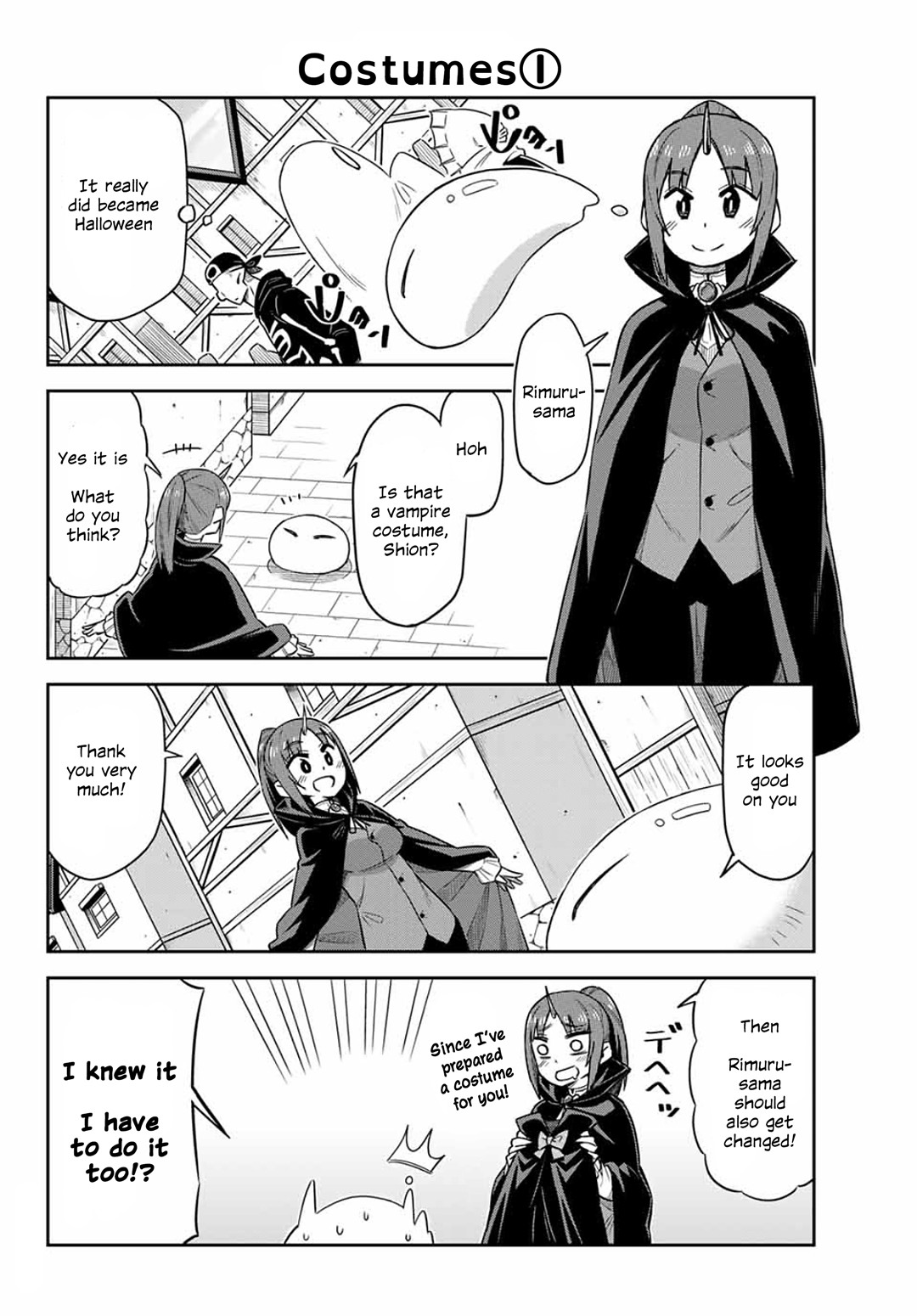 Tenchura! Tensei Shitara Slime Datta Ken Chapter 9 page 4 - Chapter 9: Halloween Event