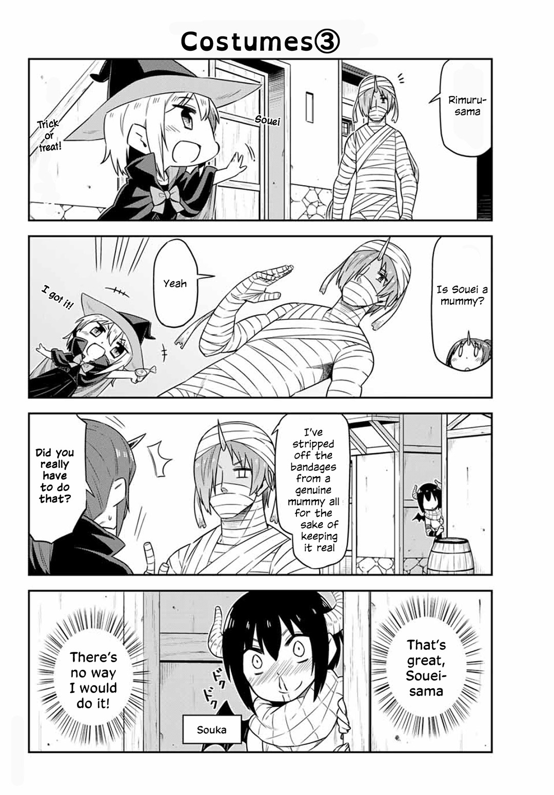 Tenchura! Tensei Shitara Slime Datta Ken Chapter 9 page 6 - Chapter 9: Halloween Event