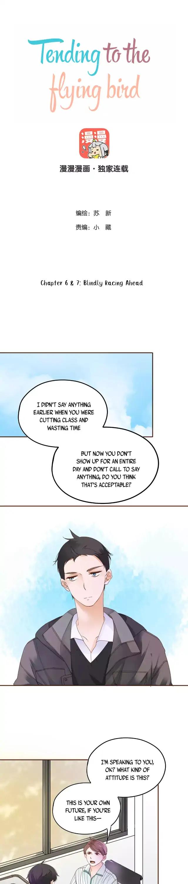 Tending to the flying bird Chapter 6 page 1 - Chapter 6 & 7