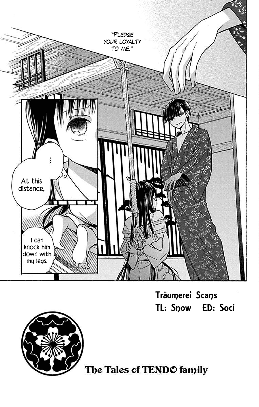 Tendou-ke Monogatari Chapter 38 page 3 - Chapter 38: Cage of Wild Roses (2)