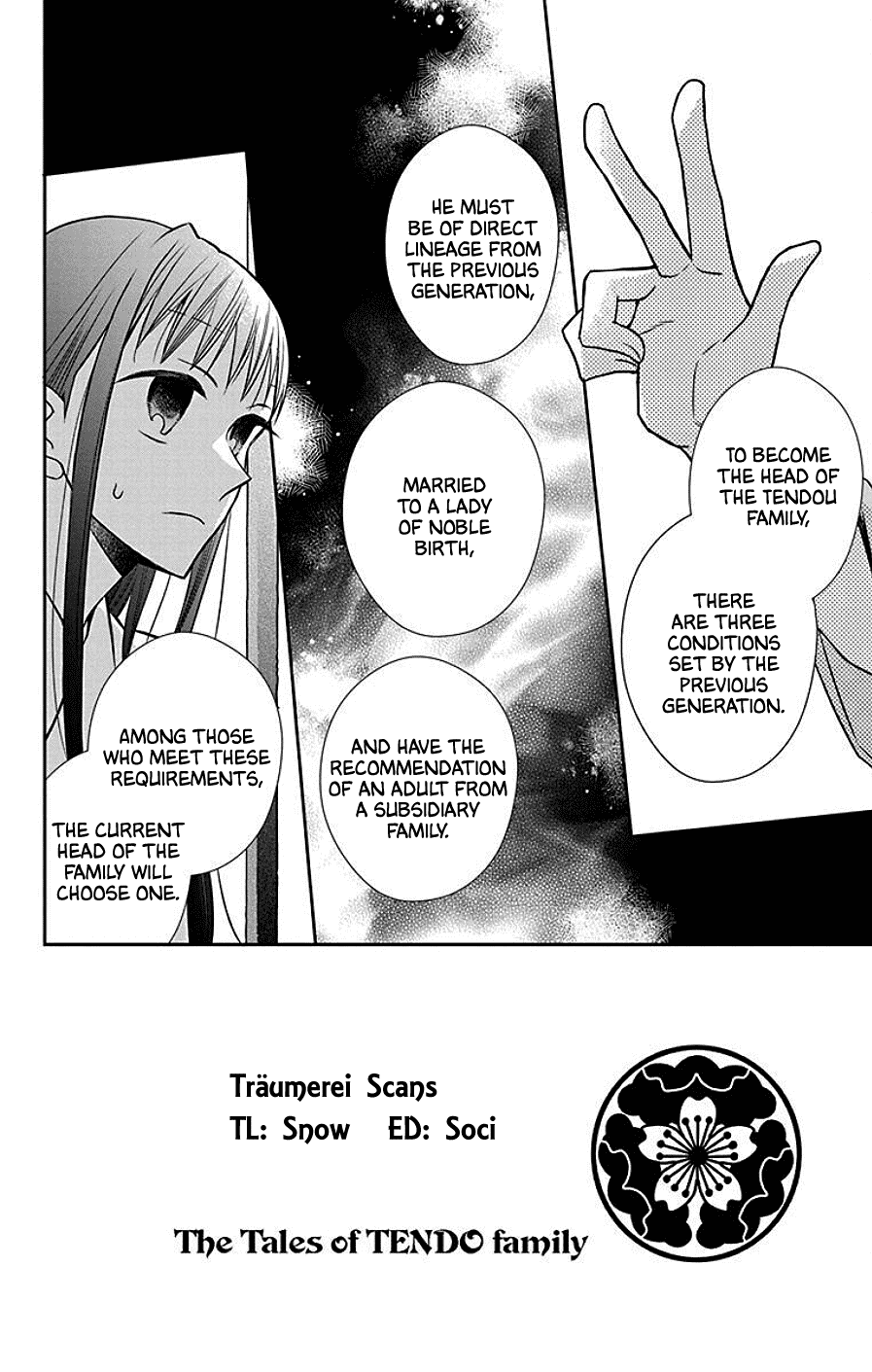 Tendou-ke Monogatari Chapter 39 page 2 - Chapter 39: Cage of Wild Roses (3)