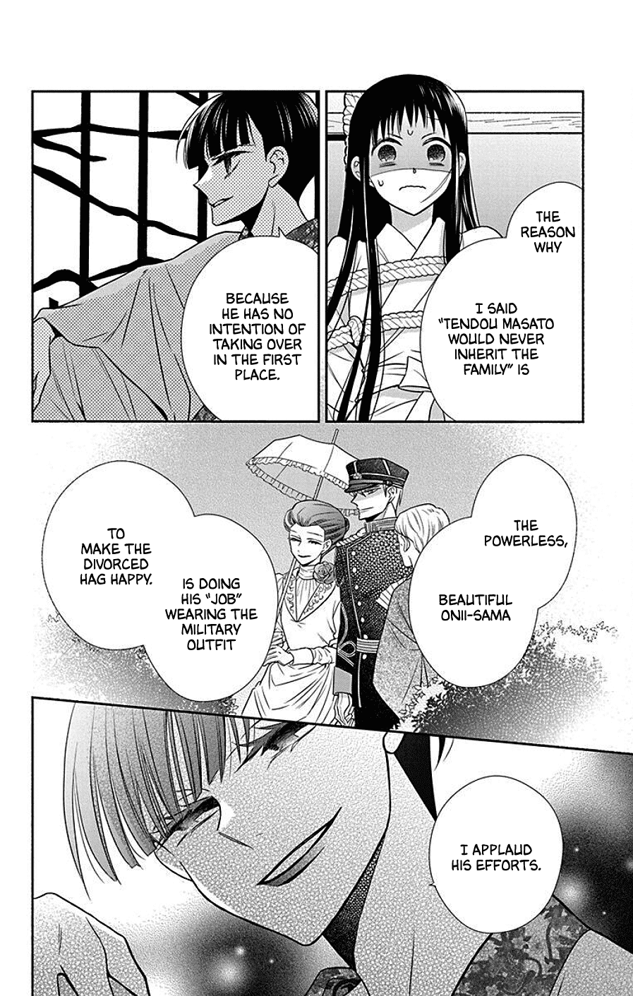 Tendou-ke Monogatari Chapter 39 page 6 - Chapter 39: Cage of Wild Roses (3)