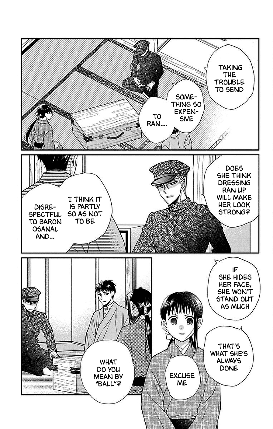 Tendou-ke Monogatari Chapter 45 page 13 - Chapter 45: In a Western-style Room at Twilight