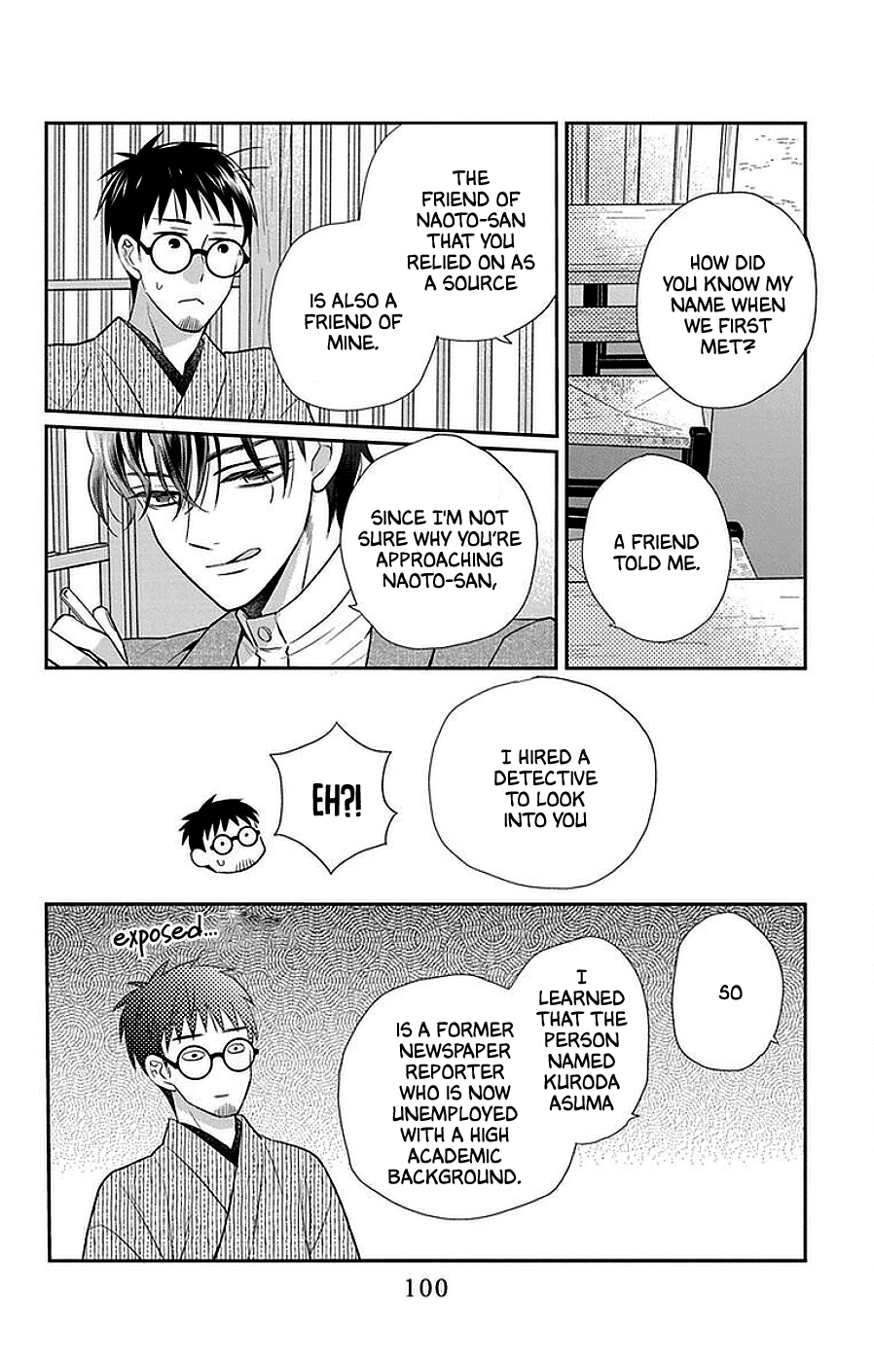 Tendou-ke Monogatari Chapter 45 page 4 - Chapter 45: In a Western-style Room at Twilight