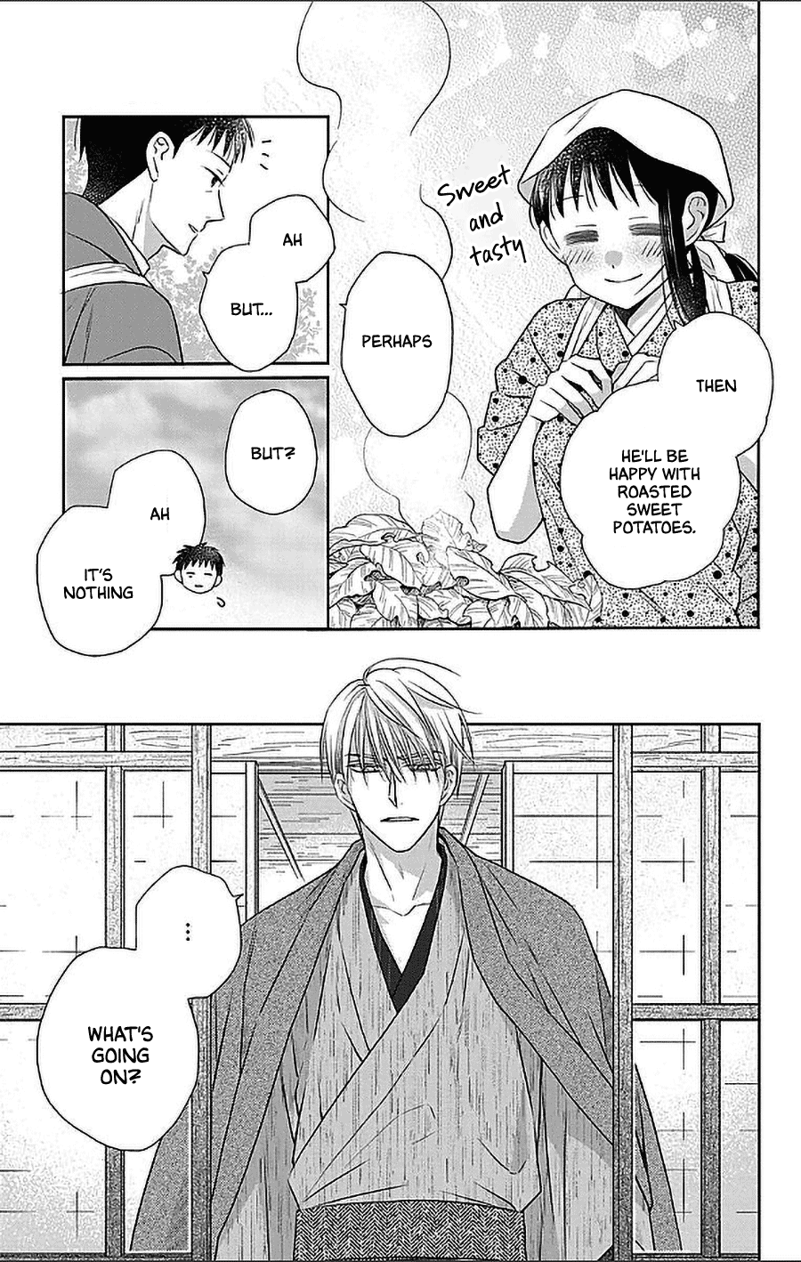 Tendou-ke Monogatari Chapter 51.5 page 5 - Chapter 51.5: Extra: Roasted Sweet Potatoes