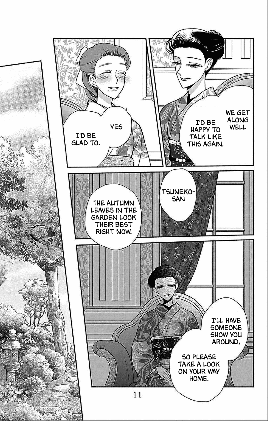 Tendou-ke Monogatari Chapter 52 page 8 - Chapter 52: Tsuneko and Hayato
