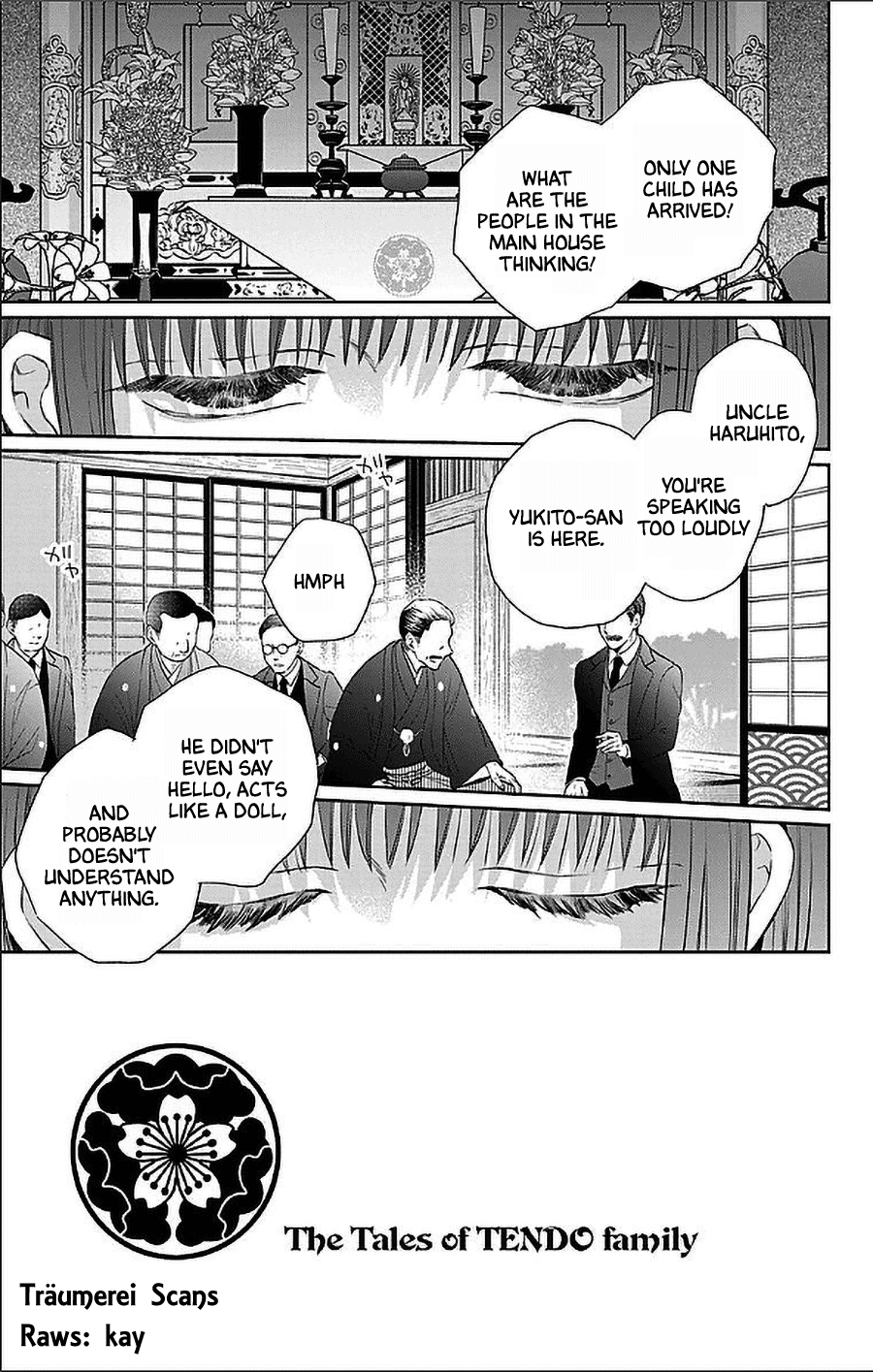 Tendou-ke Monogatari Chapter 55 page 2 - Chapter 55: 33rd Death Anniversary