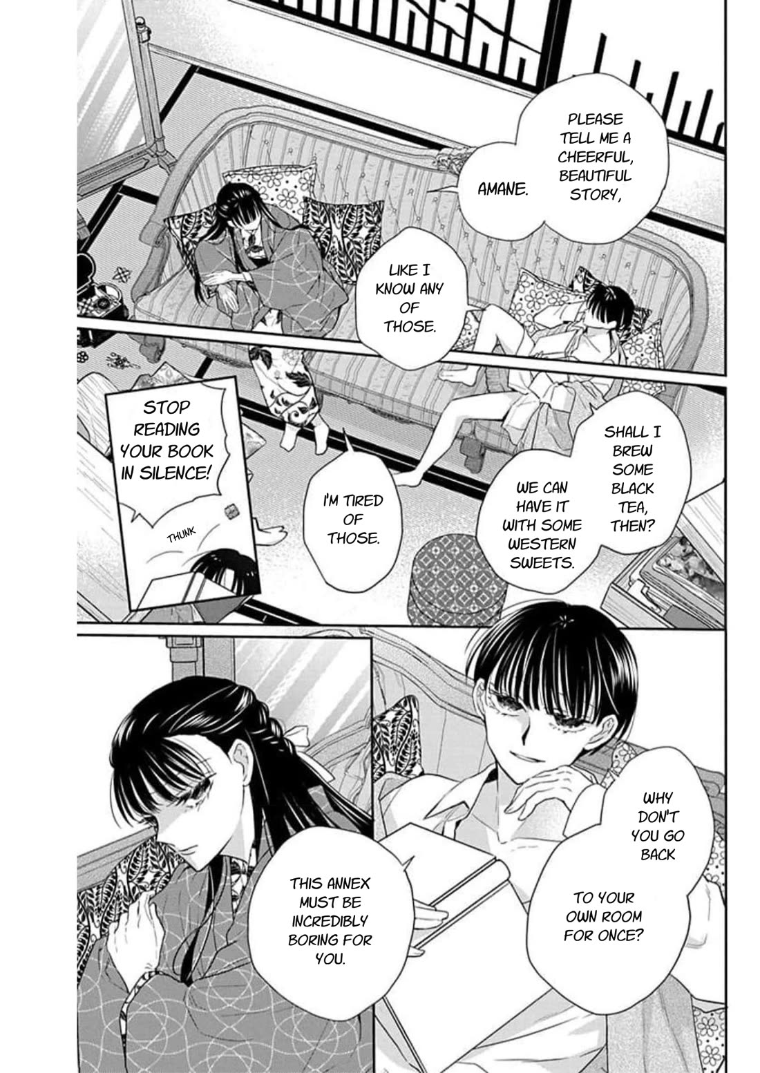 Tendou-ke Monogatari Chapter 59 page 3 - Chapter 59: The Crow's Reverence