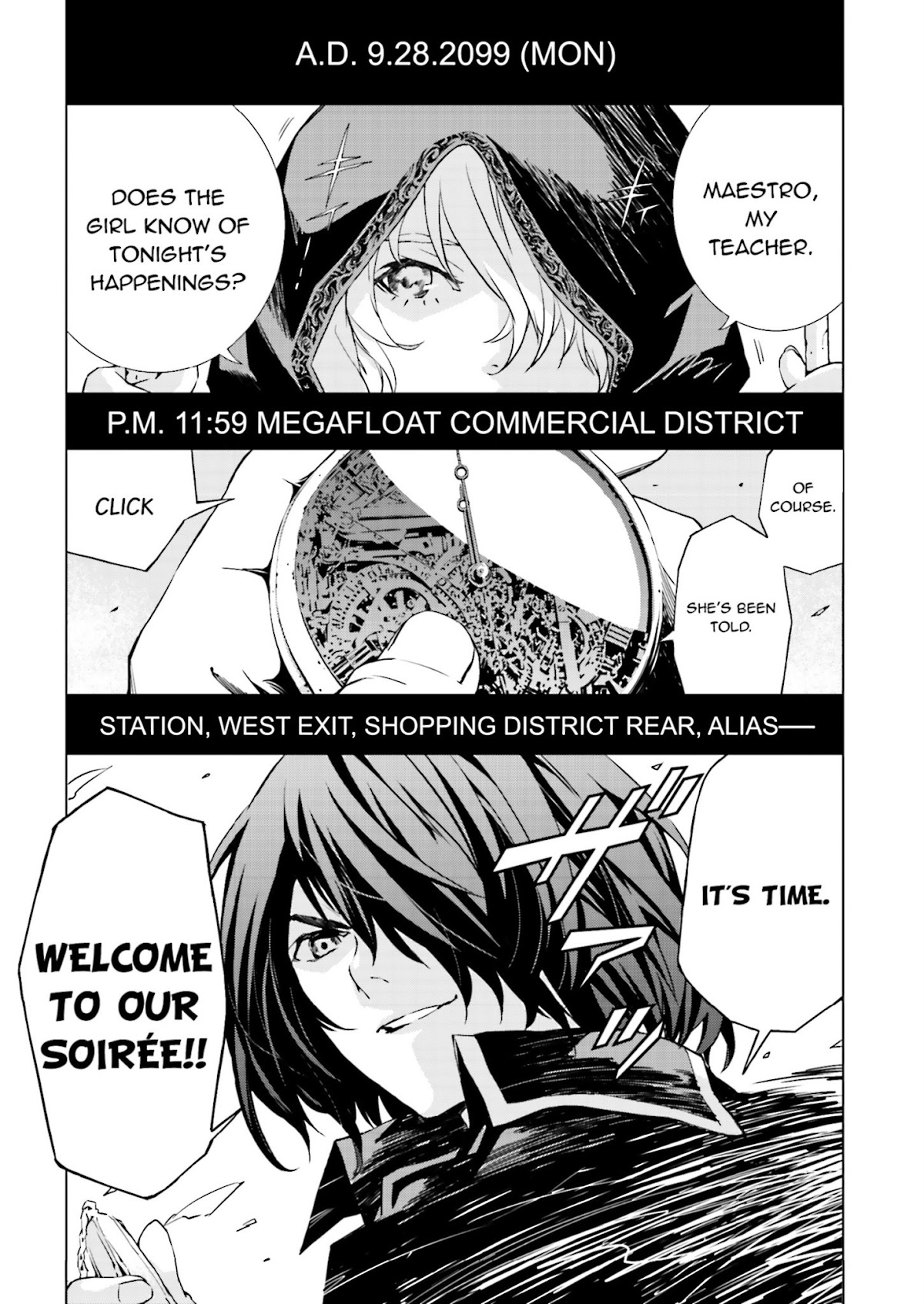 Tendou no Singularity Chapter 1.2 page 1 - Chapter 1.2: Phase 1-2 「Contatto」