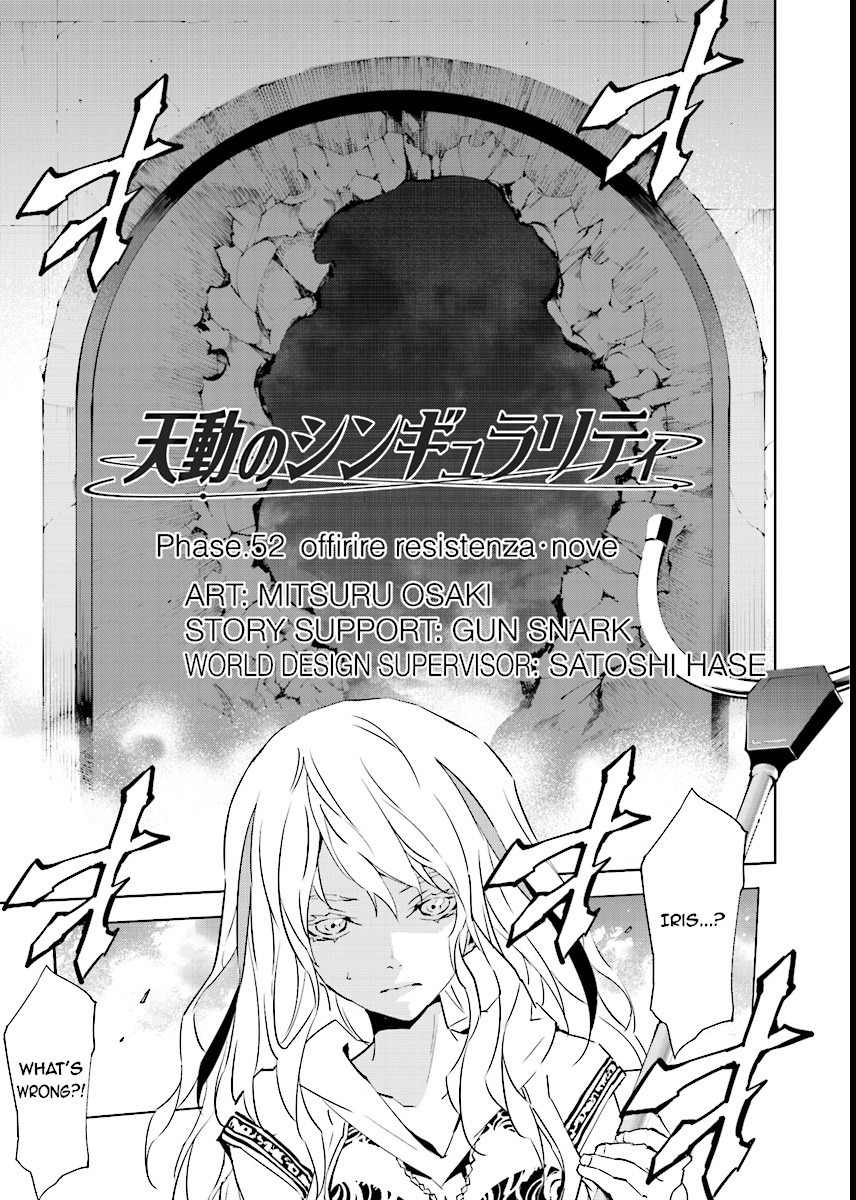 Tendou no Singularity Chapter 52 page 1 - Chapter 52: Offrire Resistenza.Nove