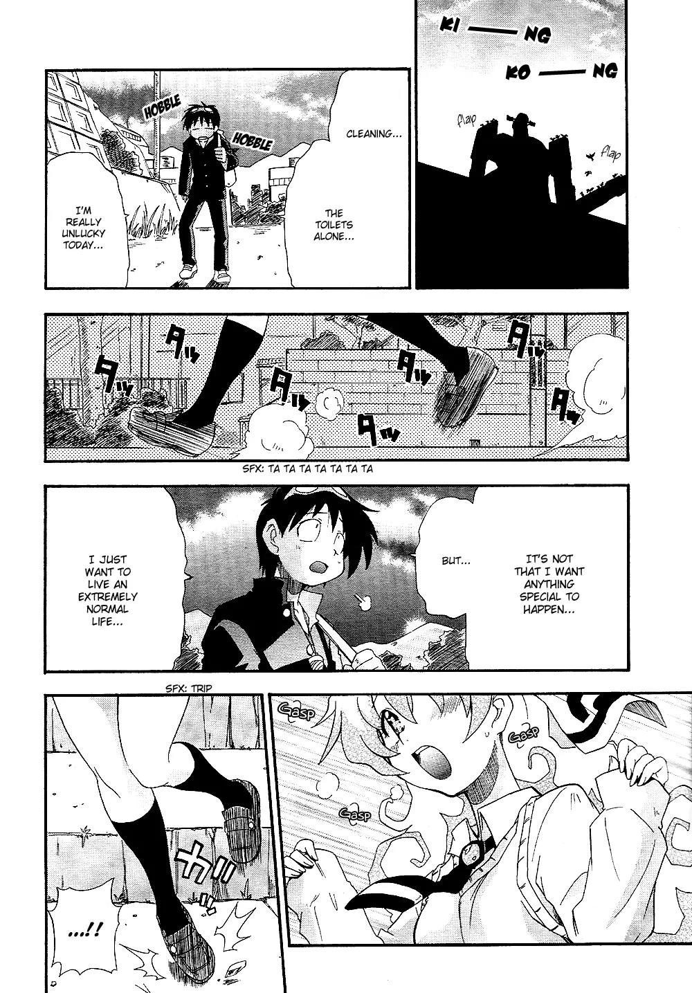 Tengen Toppa Gurren Lagann - Guren Gakuenhen Chapter 1 page 16 - Chapter 1: Episode 1 - Everyone Get Together At School