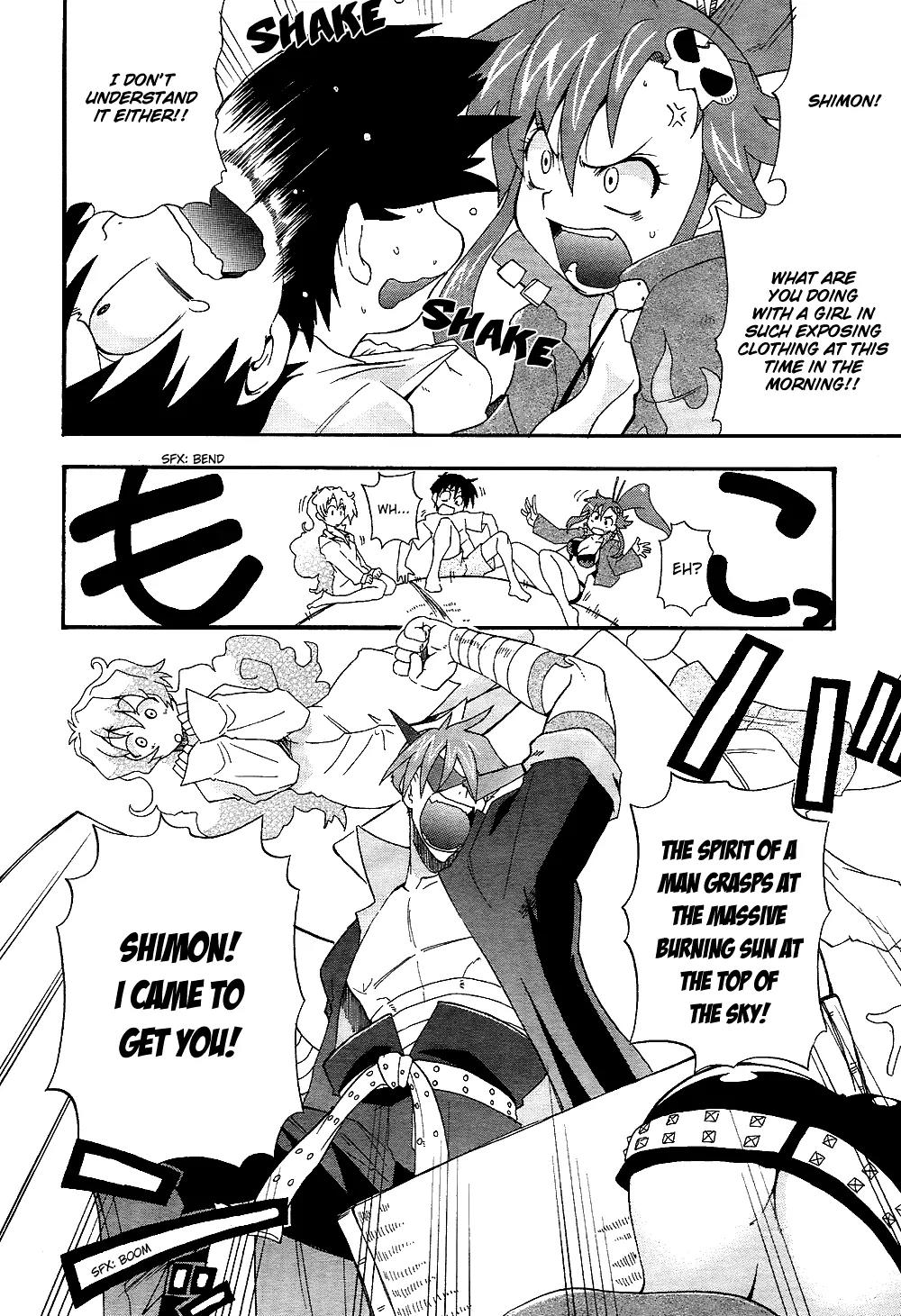 Tengen Toppa Gurren Lagann - Guren Gakuenhen Chapter 2 page 8 - Chapter 2: Episode 2 - Good Day, I'm His Wife