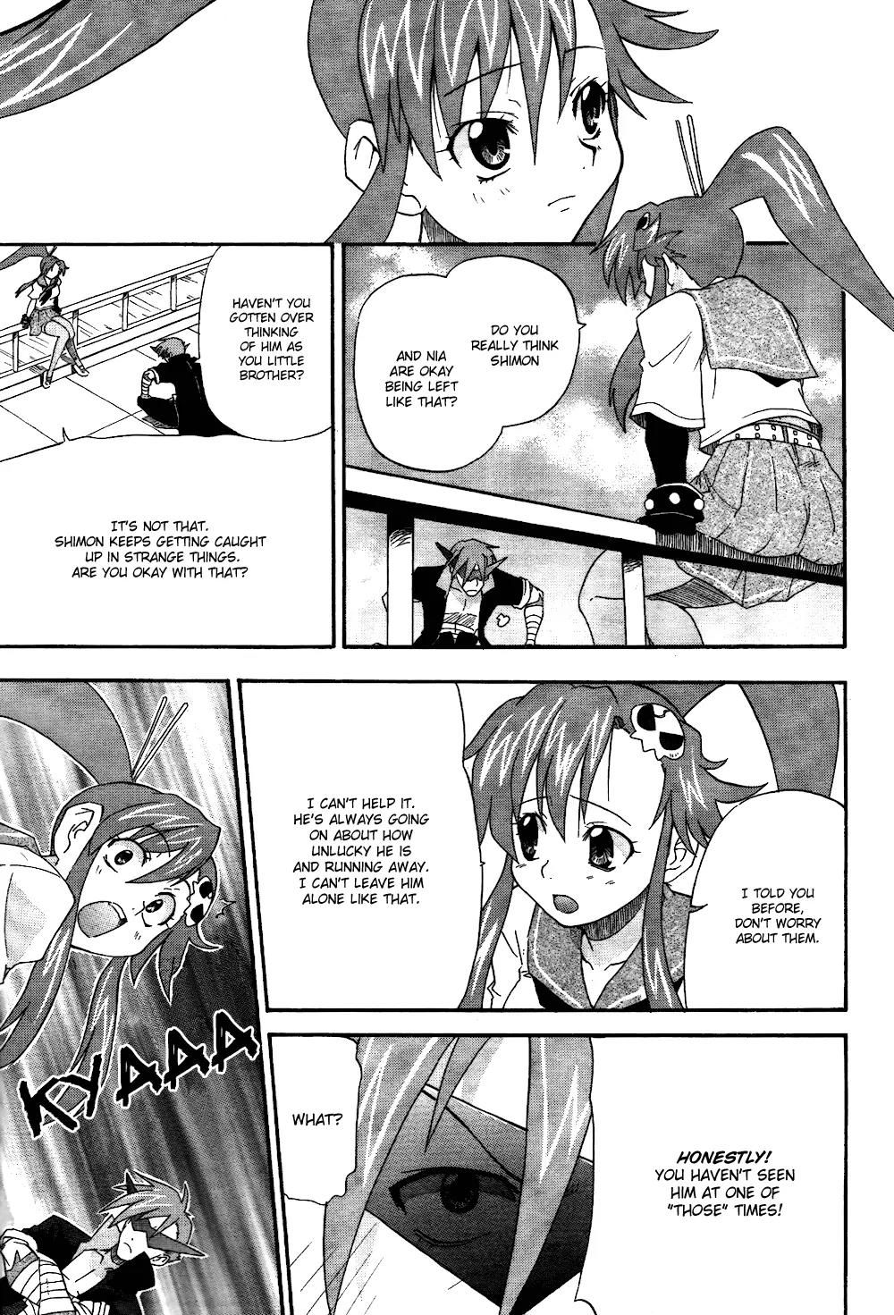 Tengen Toppa Gurren Lagann - Guren Gakuenhen Chapter 3 page 10 - Chapter 3: Episode 3 - Just Who Do You Think I Am!
