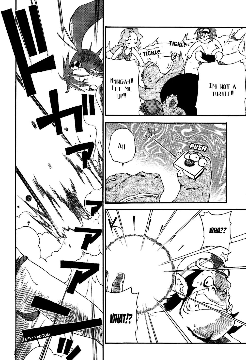 Tengen Toppa Gurren Lagann - Guren Gakuenhen Chapter 4 page 22 - Chapter 4: Episode 4 - Revenge! The Four Great King-Banchos!