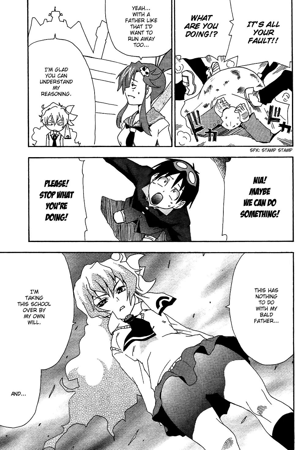 Tengen Toppa Gurren Lagann - Guren Gakuenhen Chapter 5 page 21 - Chapter 5: Episode 5 - Good Day, Ignorant Masses