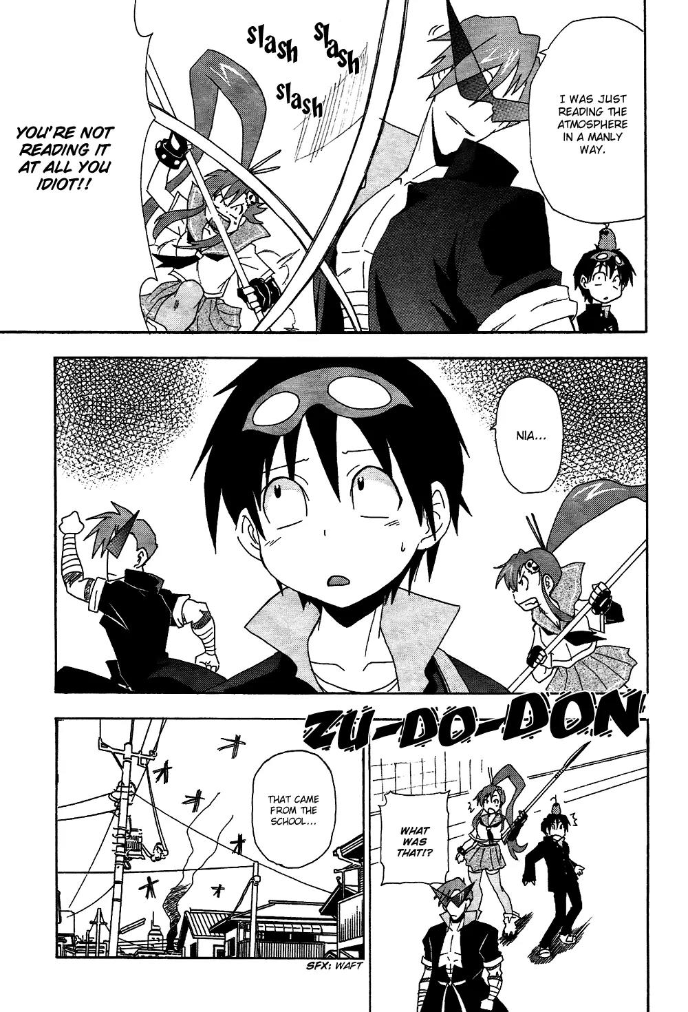 Tengen Toppa Gurren Lagann - Guren Gakuenhen Chapter 5 page 8 - Chapter 5: Episode 5 - Good Day, Ignorant Masses