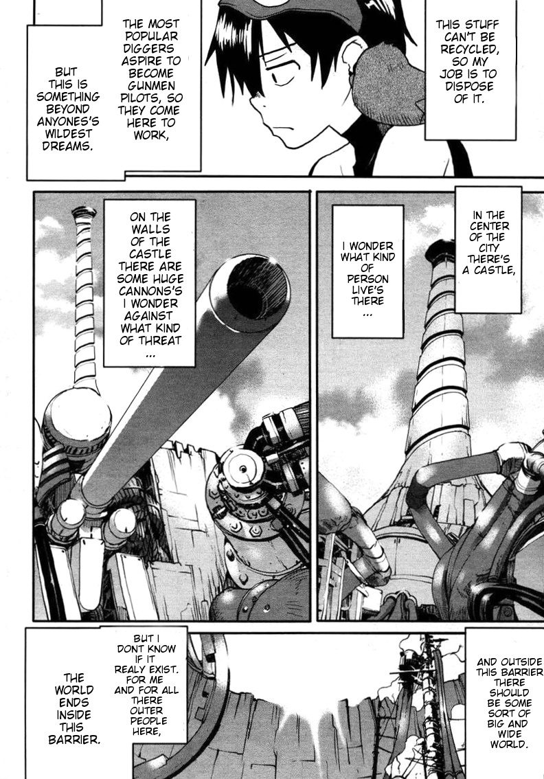 Tengen Toppa Gurren Lagann - Rasen Shounentan Chapter 1 page 6 - Chapter 1: The Encounter