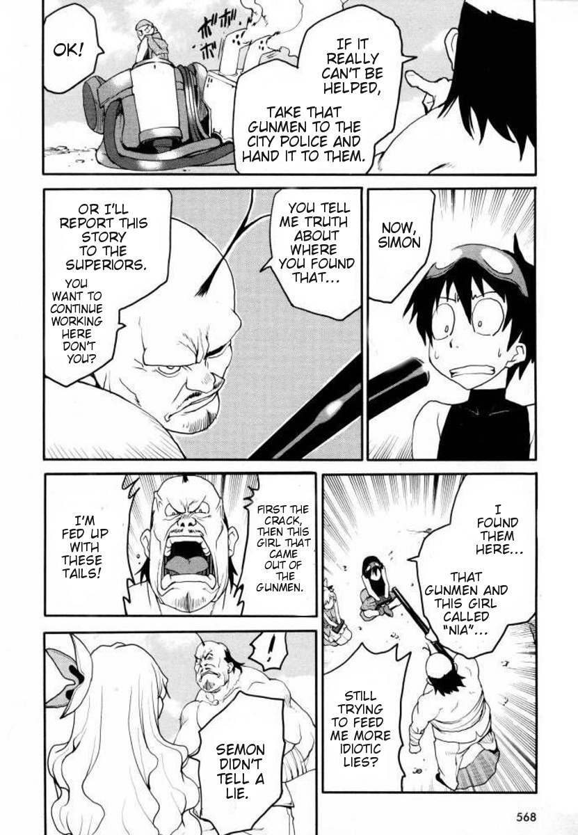 Tengen Toppa Gurren Lagann - Rasen Shounentan Chapter 2 page 10 - Chapter 2: Activation