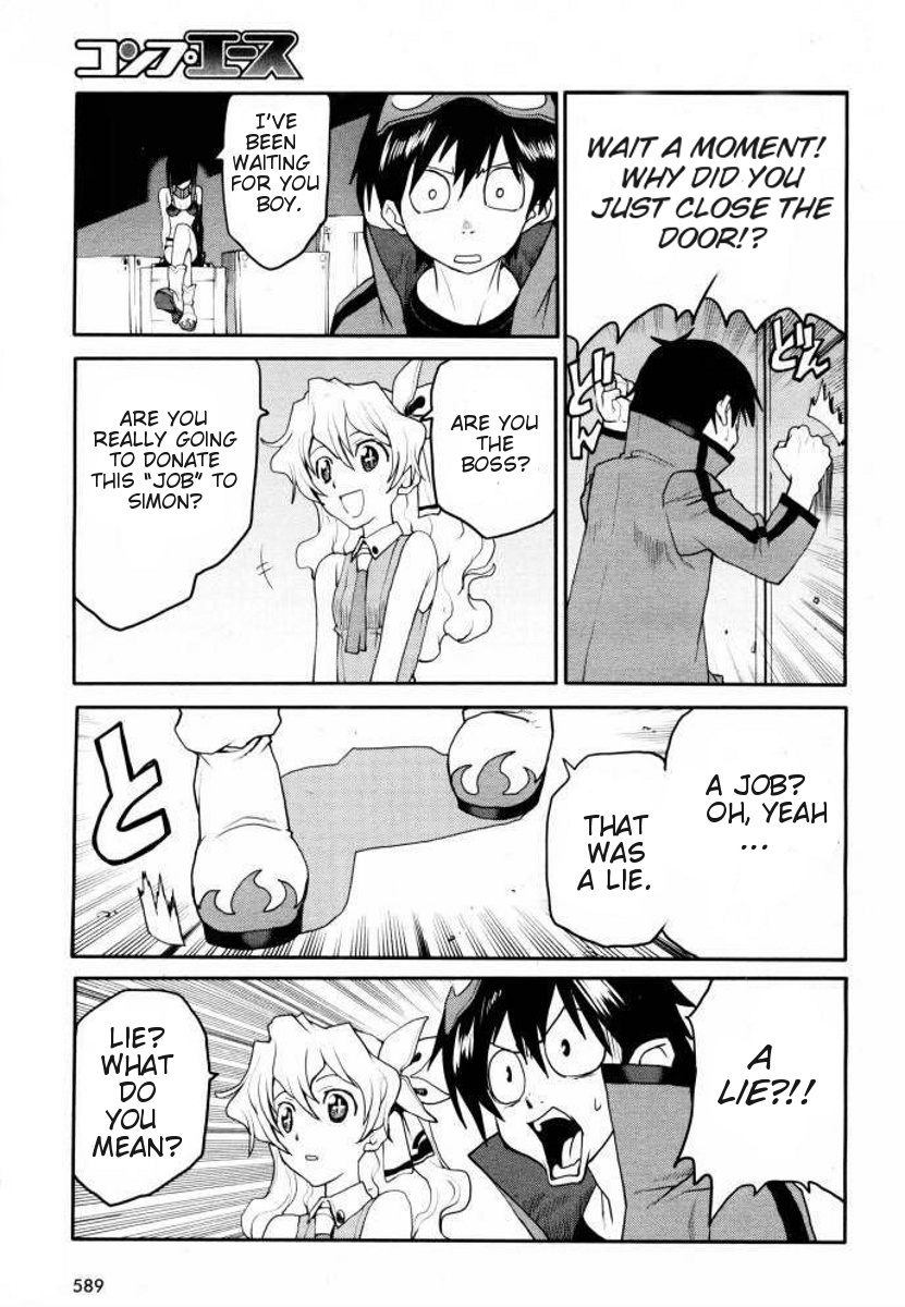 Tengen Toppa Gurren Lagann - Rasen Shounentan Chapter 2 page 29 - Chapter 2: Activation