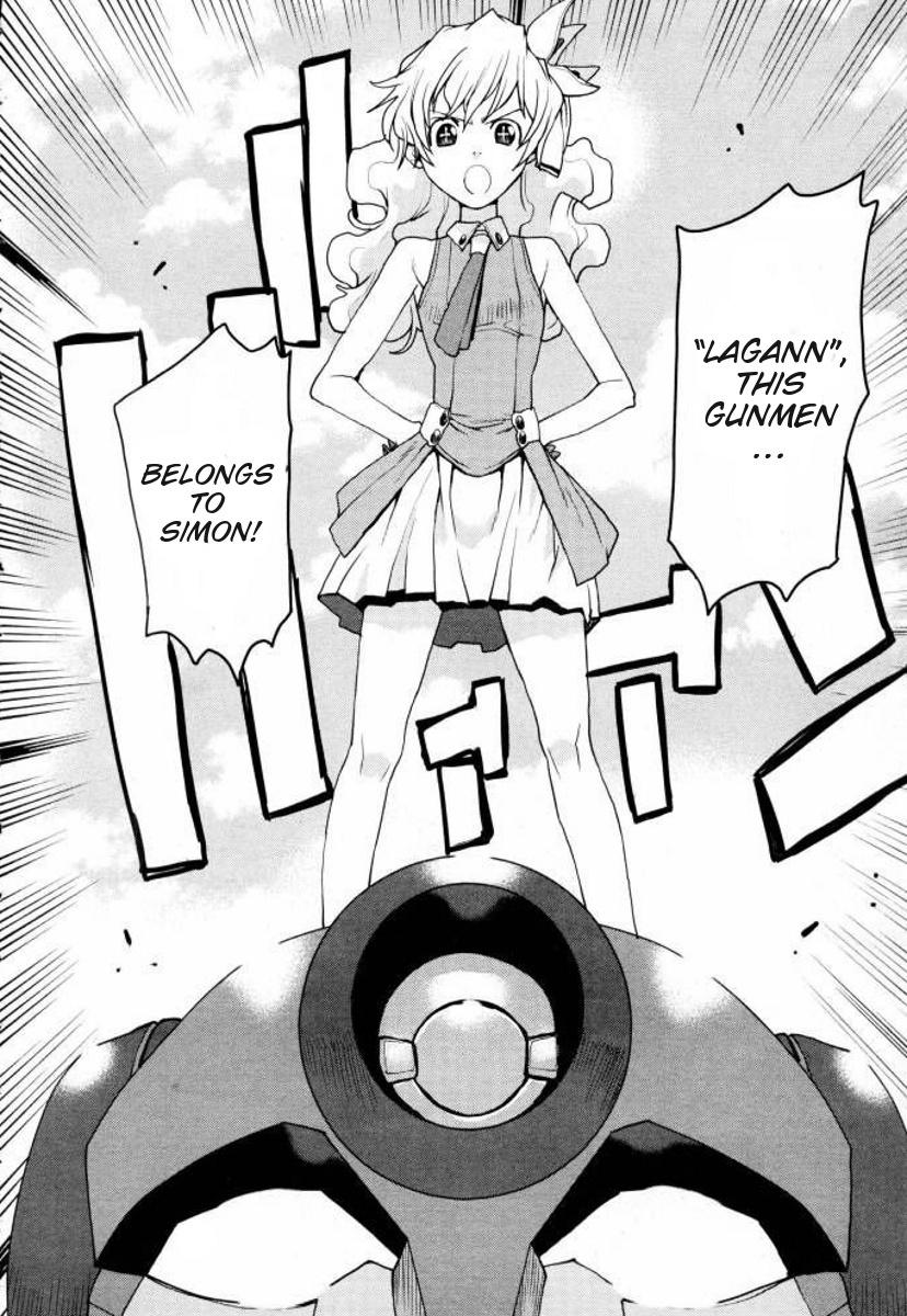Tengen Toppa Gurren Lagann - Rasen Shounentan Chapter 2 page 8 - Chapter 2: Activation
