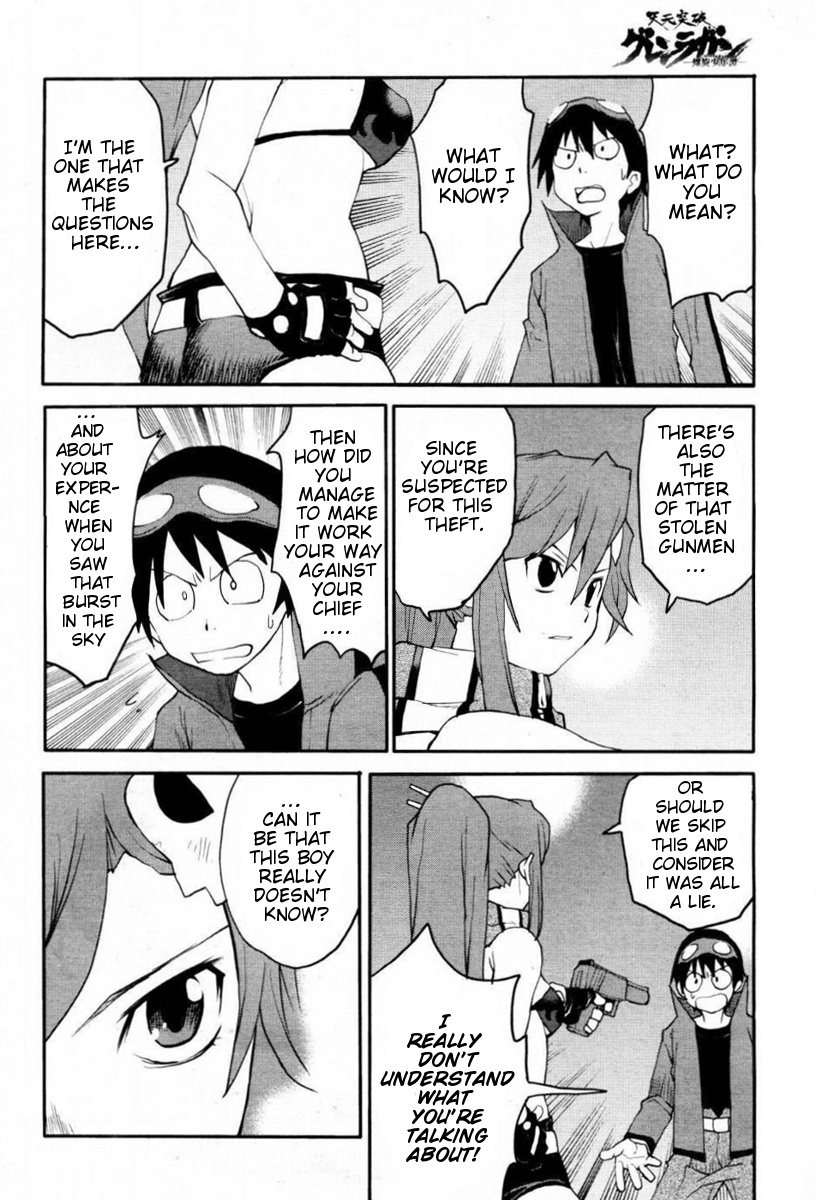 Tengen Toppa Gurren Lagann - Rasen Shounentan Chapter 3 page 2 - Chapter 3: The Stranger
