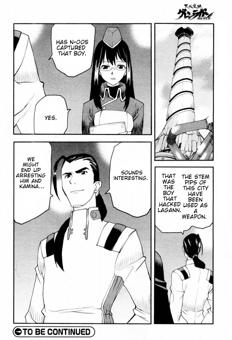 Tengen Toppa Gurren Lagann - Rasen Shounentan Chapter 3 page 24 - Chapter 3: The Stranger