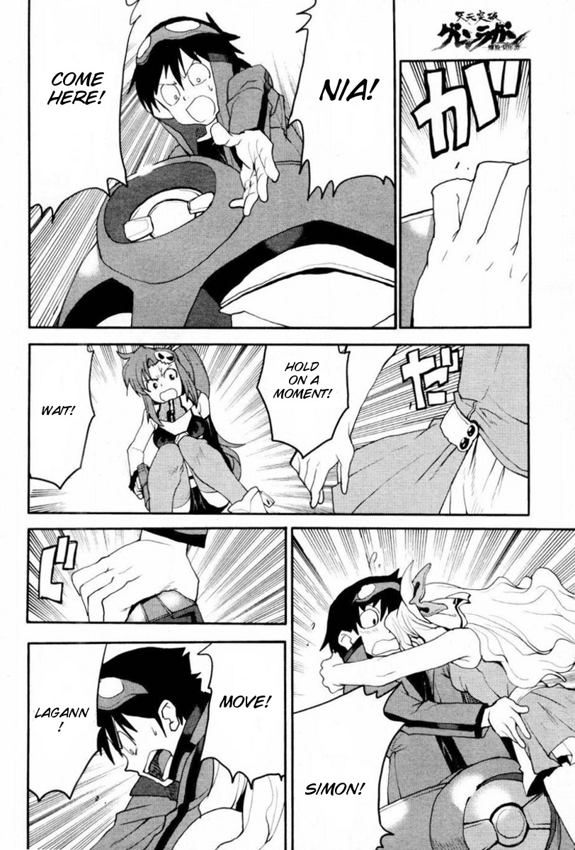 Tengen Toppa Gurren Lagann - Rasen Shounentan Chapter 3 page 8 - Chapter 3: The Stranger