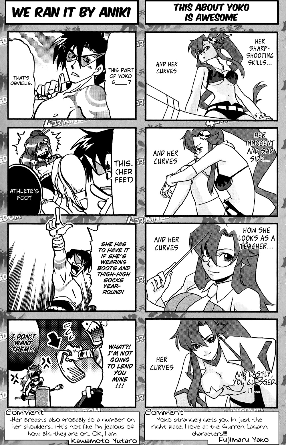 Tengen Toppa Gurren Lagann: Yoko no Obeso-hen Chapter 10 page 4 - Chapter 10