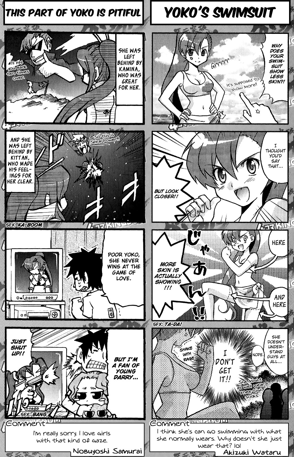 Tengen Toppa Gurren Lagann: Yoko no Obeso-hen Chapter 10 page 5 - Chapter 10