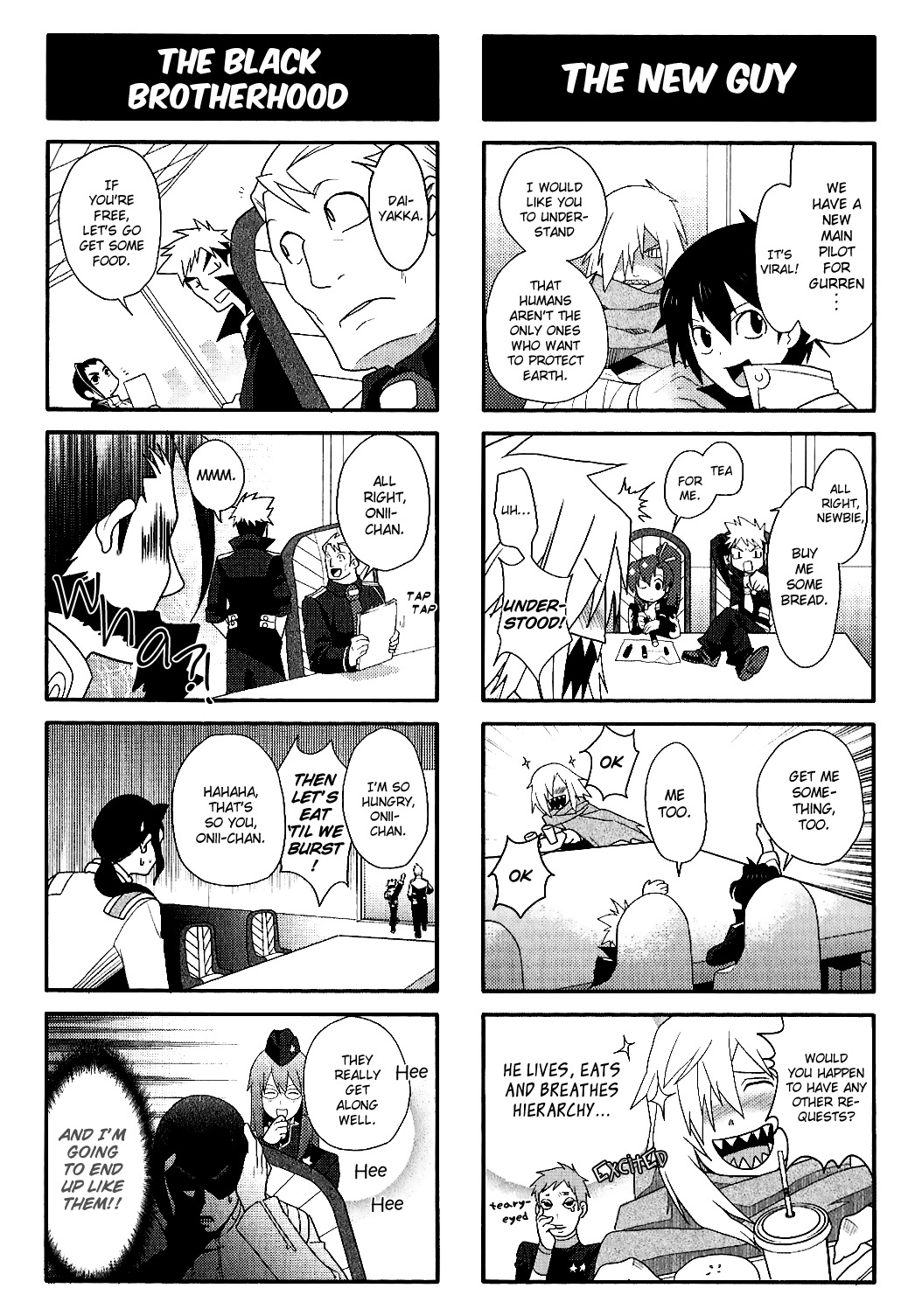Tengen Toppa Gurren Lagann: Yoko no Obeso-hen Chapter 11 page 3 - Chapter 11: Bangin' Boobs and Tight Butts