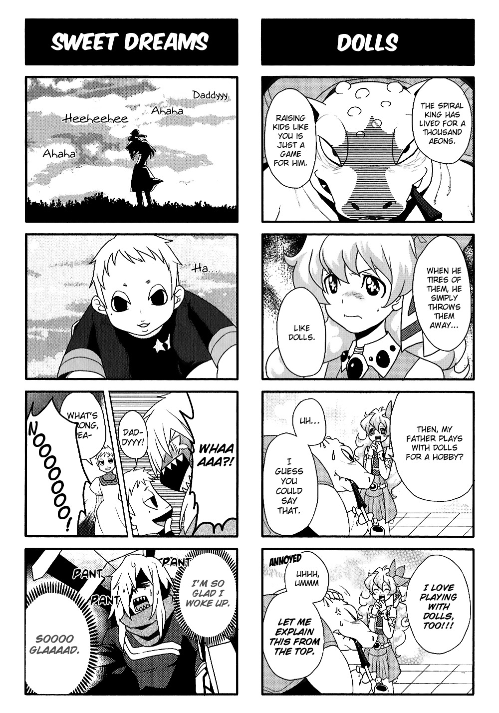 Tengen Toppa Gurren Lagann: Yoko no Obeso-hen Chapter 11 page 6 - Chapter 11: Bangin' Boobs and Tight Butts