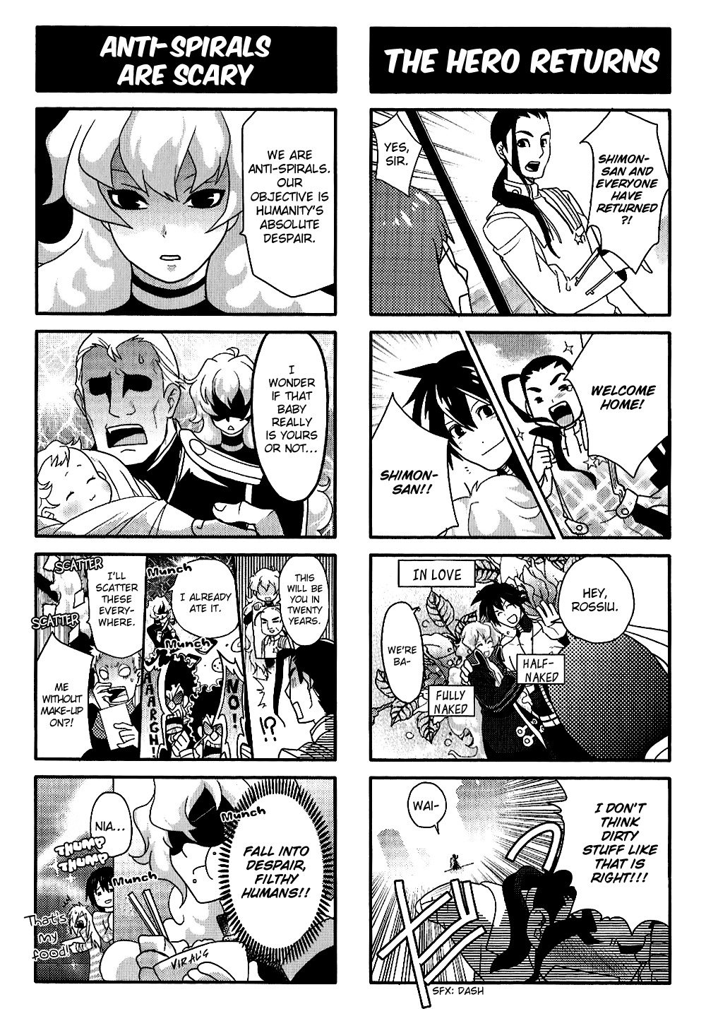 Tengen Toppa Gurren Lagann: Yoko no Obeso-hen Chapter 11 page 7 - Chapter 11: Bangin' Boobs and Tight Butts