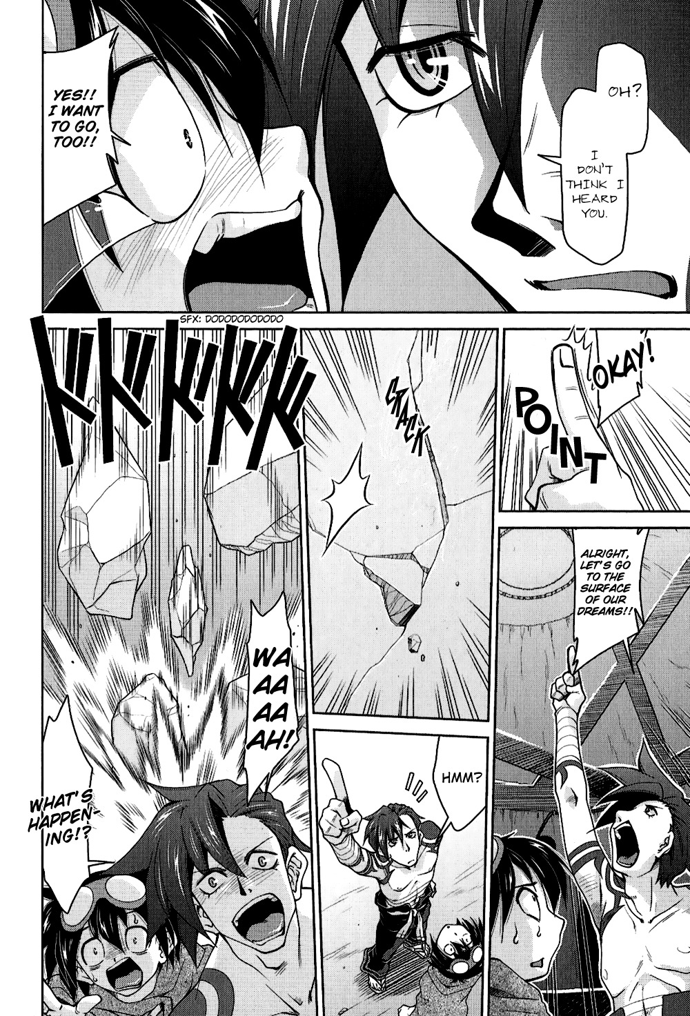 Tengen Toppa Gurren Lagann: Yoko no Obeso-hen Chapter 12 page 4 - Chapter 12: To Autumn, To Leaves, To Fields!!