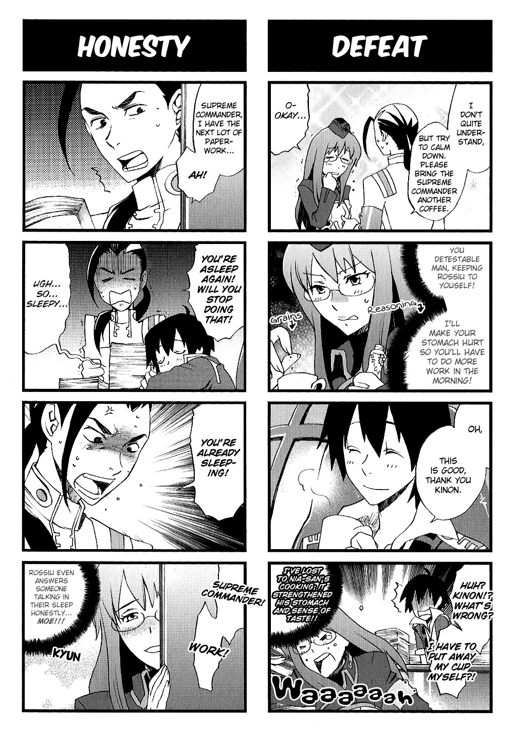 Tengen Toppa Gurren Lagann: Yoko no Obeso-hen Chapter 13 page 3 - Chapter 13: Today the Supreme Commander has another difficult day.