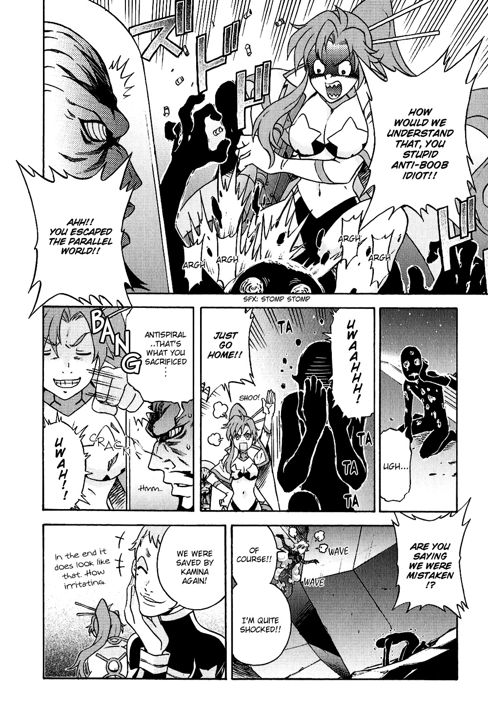 Tengen Toppa Gurren Lagann: Yoko no Obeso-hen Chapter 2 page 8 - Chapter 2: Breast Spiral