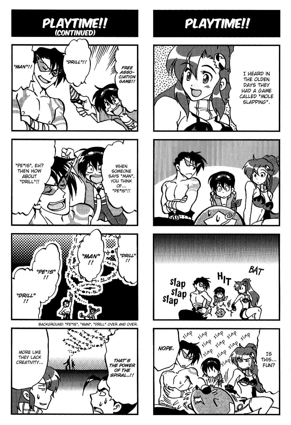Tengen Toppa Gurren Lagann: Yoko no Obeso-hen Chapter 5 page 5 - Chapter 5: Adolescent Days