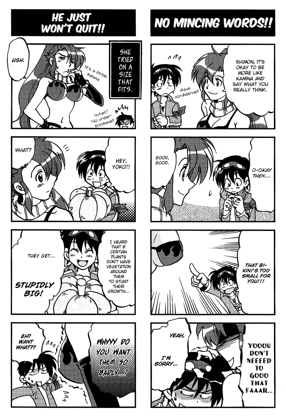 Tengen Toppa Gurren Lagann: Yoko no Obeso-hen Chapter 5 page 7 - Chapter 5: Adolescent Days