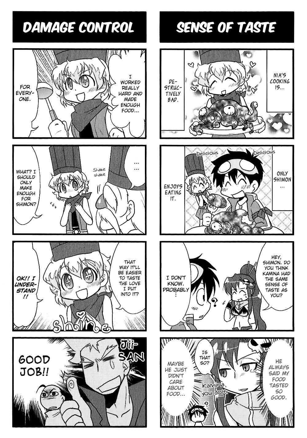 Tengen Toppa Gurren Lagann: Yoko no Obeso-hen Chapter 9 page 5 - Chapter 9: What Exactly is Romance?