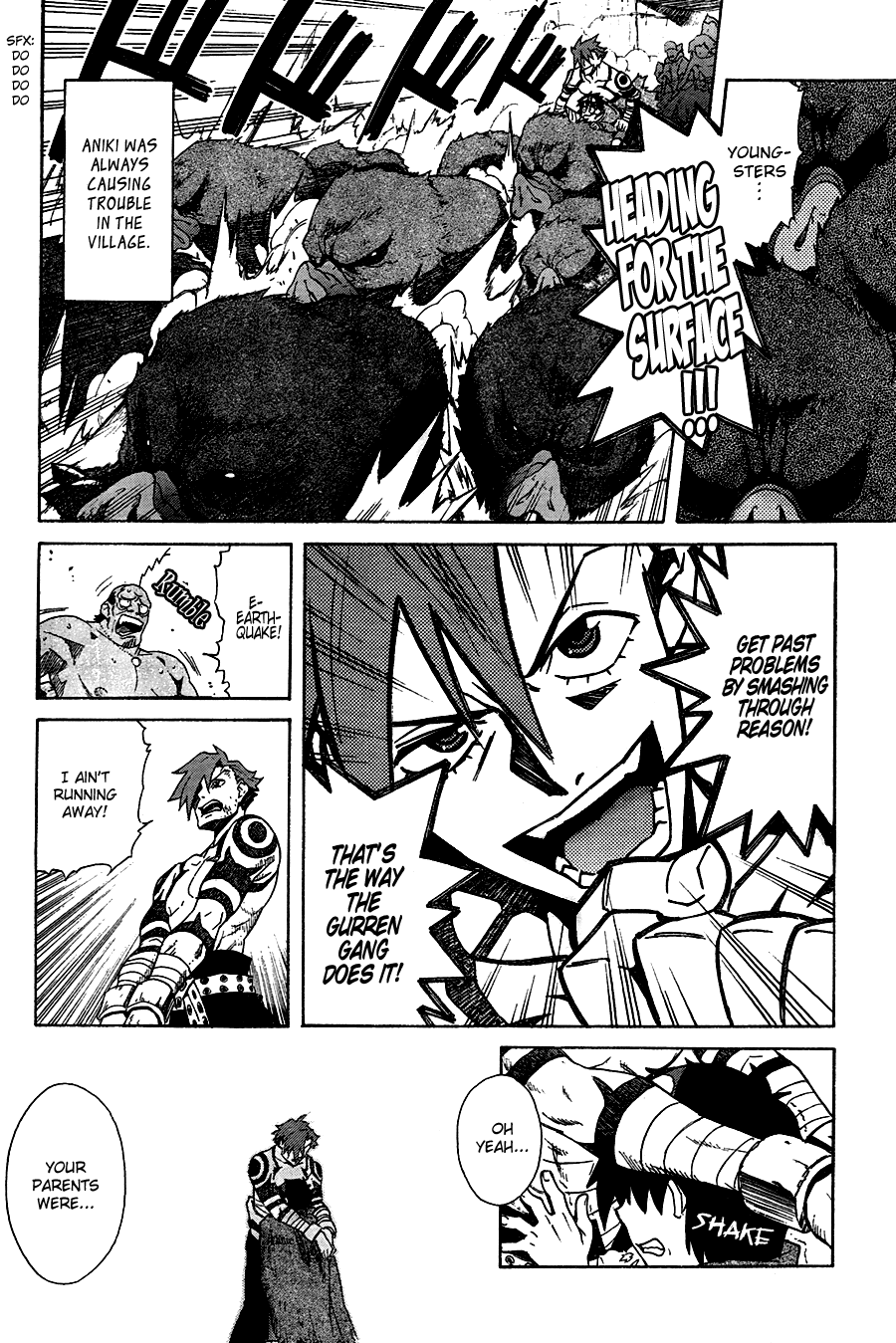 Tengen Toppa Gurren Lagann Chapter 10.5 page 5 - Chapter 10.5