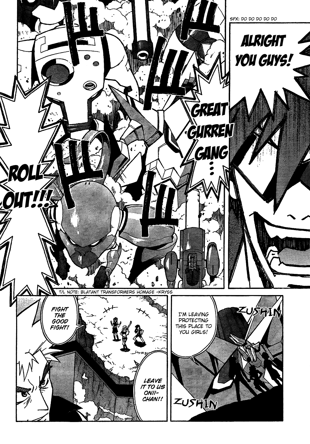 Tengen Toppa Gurren Lagann Chapter 13 page 11 - Chapter 13
