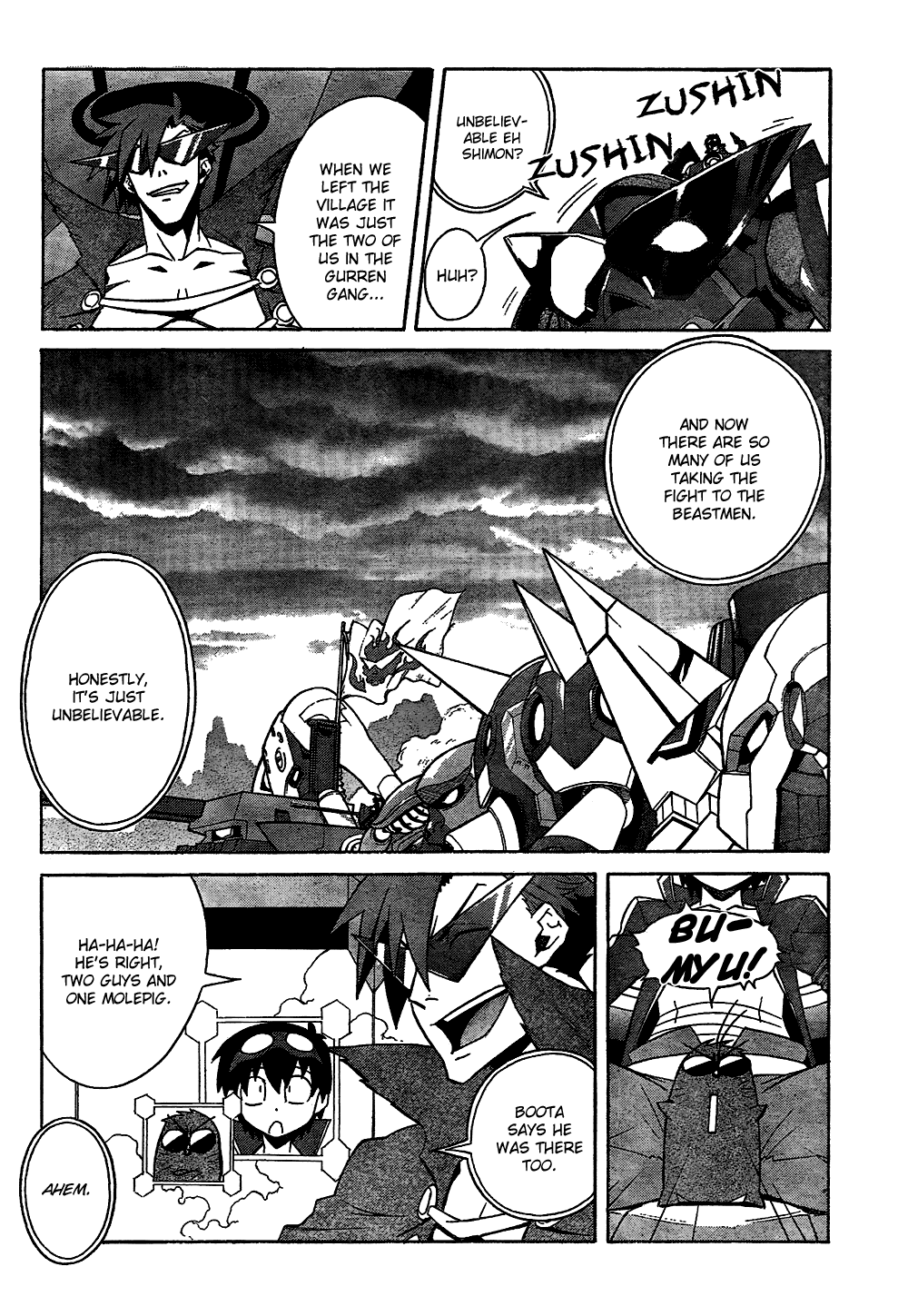 Tengen Toppa Gurren Lagann Chapter 13 page 15 - Chapter 13